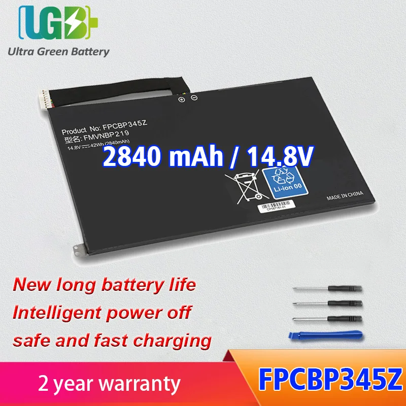 UGB New FPCBP345Z FMVNBP219 FPB0280 FPCBP345Z Battery Replacement For Fujitsu LifeBook UH572 UH552 Ultrabook
UGB New FPCBP345Z FMVNBP219 FPB0280 FPCBP345Z Battery Replacement For Fujitsu LifeBook UH572 UH552 Ultrabook