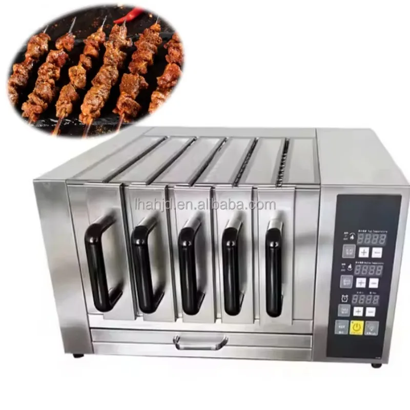 Smokeless Barbecue Grill Electric Mutton Kebab Grill Household Grill Machine Equipment For Sale With High Quality
Smokeless Barbecue Grill Electric Mutton Kebab Grill Household Grill Machine Equipment For Sale With High Quality