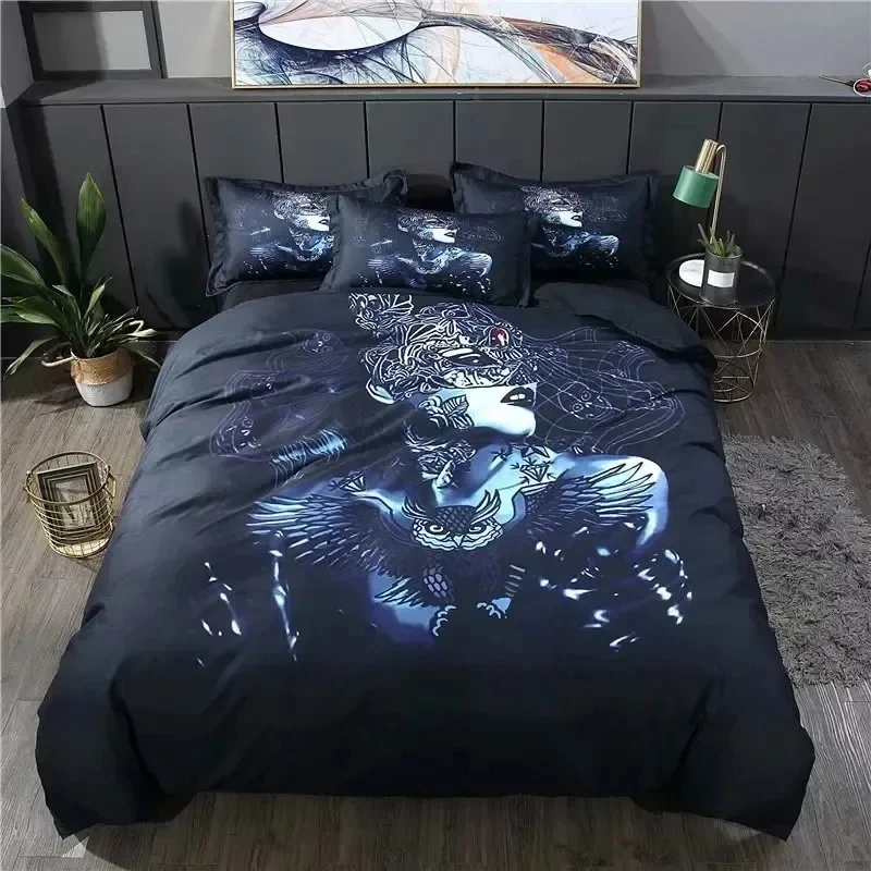 Sexy Beauty Skeleton Girl Bedding Set 3d Duvet Cover Polyester Comforter Cover Twin Queen King Single Size Luxury Fashion Gift
Sexy Beauty Skeleton Girl Bedding Set 3d Duvet Cover Polyester Comforter Cover Twin Queen King Single Size Luxury Fashion Gift