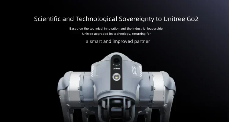 Unitree Go2 Robot Dog Четырехъядерная робототехника для взрослых Embodied AI
Unitree Go2 Robot Dog Четырехъядерная робототехника для взрослых Embodied AI