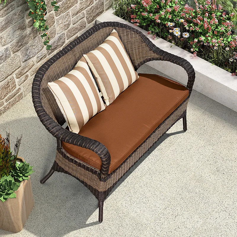 Balcony double chair rattan sofa combined table and chair Nordic retro villa living room home stay rattan chair sofa chair
Balcony double chair rattan sofa combined table and chair Nordic retro villa living room home stay rattan chair sofa chair