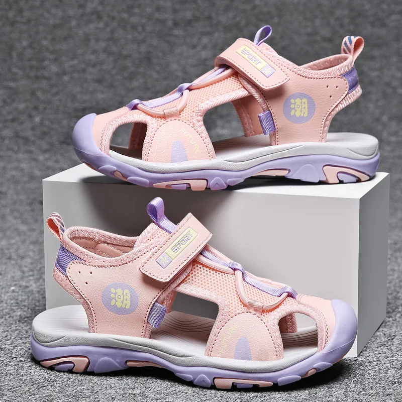 Children's Baotou Sports Sandals 2024 New Boys and Girls Sports Frame Shoes Soft Sole Fashion Summer Beach Shoes
Children's Baotou Sports Sandals 2024 New Boys and Girls Sports Frame Shoes Soft Sole Fashion Summer Beach Shoes