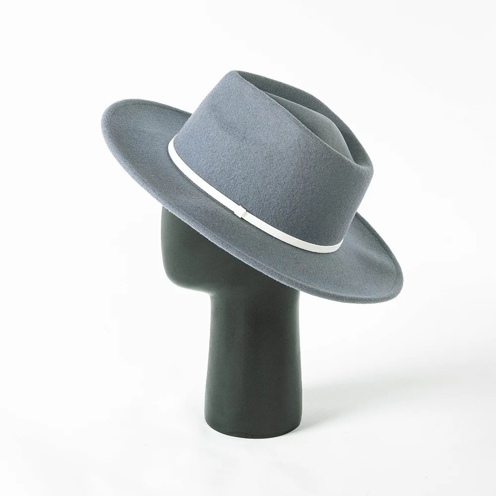 USPOP Autumn Winter Fashion Wool Felt Fedora Hat for Women with Decorative PU Cord, Casual Stylish Warm Outdoor Streetwear Hat
USPOP Autumn Winter Fashion Wool Felt Fedora Hat for Women with Decorative PU Cord, Casual Stylish Warm Outdoor Streetwear Hat