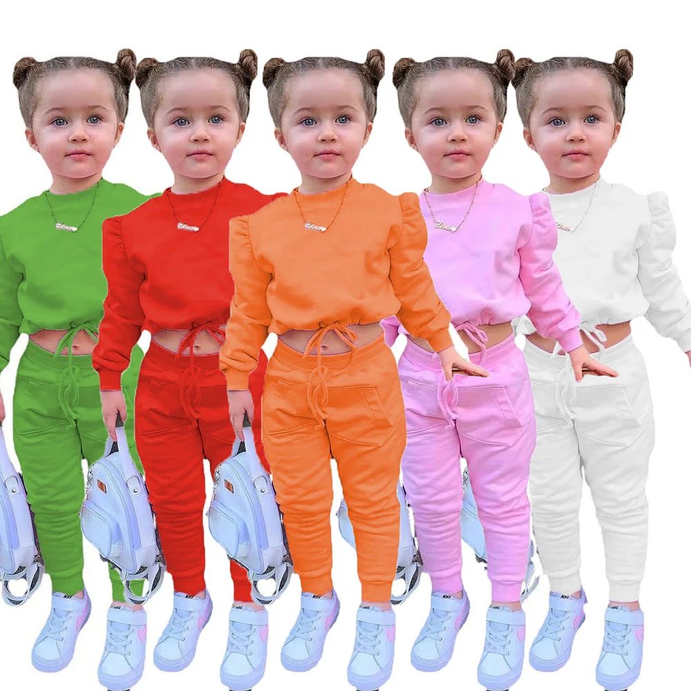 Qunq 2023 Spring Autumn Ins New Girls Solid Long Sleeve Drawstring Top + Pants 2 Pieces Set Sporty Casual Kids Clothes Age 3T-8T
Qunq 2023 Spring Autumn Ins New Girls Solid Long Sleeve Drawstring Top + Pants 2 Pieces Set Sporty Casual Kids Clothes Age 3T-8T