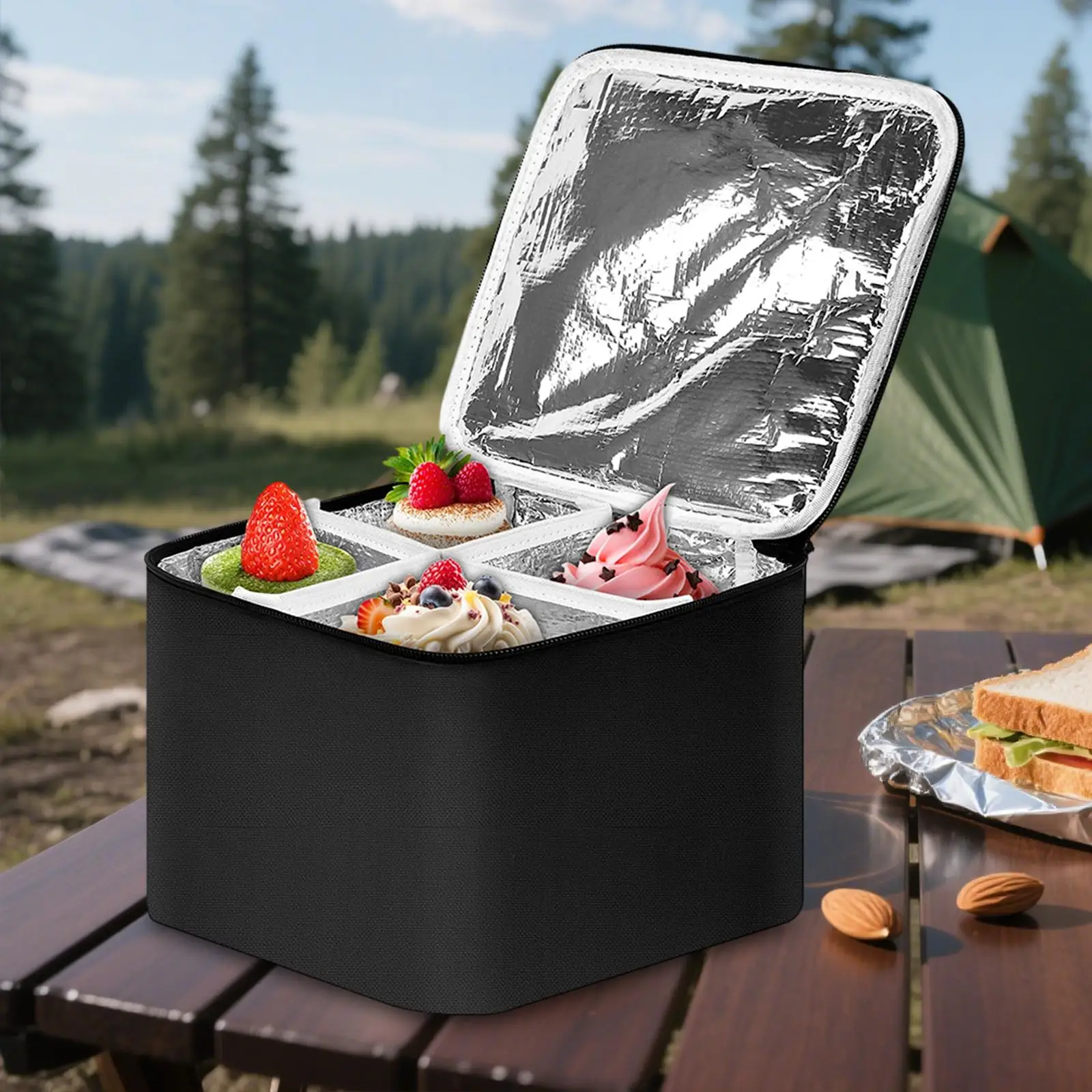 Изолированная сумка-холодильник, многоразовая сумка для мороженого премиум-класса, термосумка, подогреватель еды, сумка для закусок, десерта, барбекю, путешествий, работы
Изолированная сумка-холодильник, многоразовая сумка для мороженого премиум-класса, термосумка, подогреватель еды, сумка для закусок, десерта, барбекю, путешествий, работы