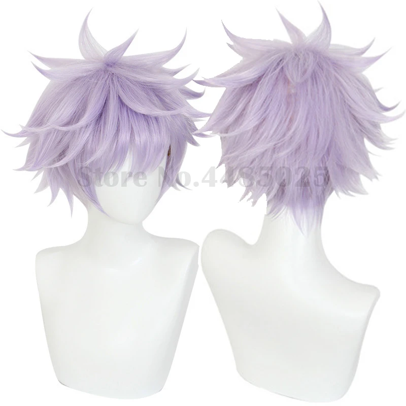Men's Fashion Light Purple Headwear Halloween Anime Game Carnival Party Cosplay Wig Christmas Role Play Accessories Short Hair
Men's Fashion Light Purple Headwear Halloween Anime Game Carnival Party Cosplay Wig Christmas Role Play Accessories Short Hair