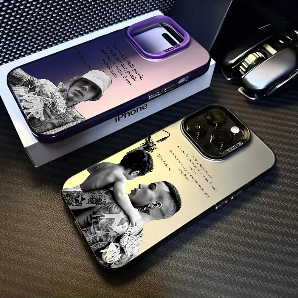 S-Sfera E-Ebbasta Singer Phone Case For iPhone 16 15 14 13 12 11 Pro Max Black Matte Multicolor Laser Metallic Aurora Cover
S-Sfera E-Ebbasta Singer Phone Case For iPhone 16 15 14 13 12 11 Pro Max Black Matte Multicolor Laser Metallic Aurora Cover