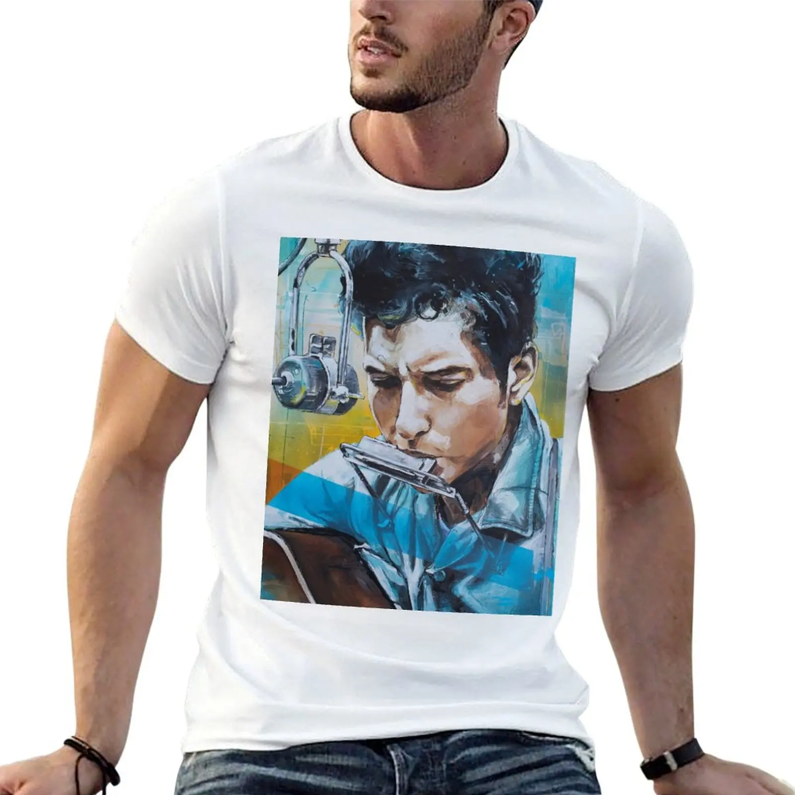 Robert Zimmerman painting T-Shirt t shirts for man graphic tees man tshirt cotton tshirt 100% T-shirt
Robert Zimmerman painting T-Shirt t shirts for man graphic tees man tshirt cotton tshirt 100% T-shirt