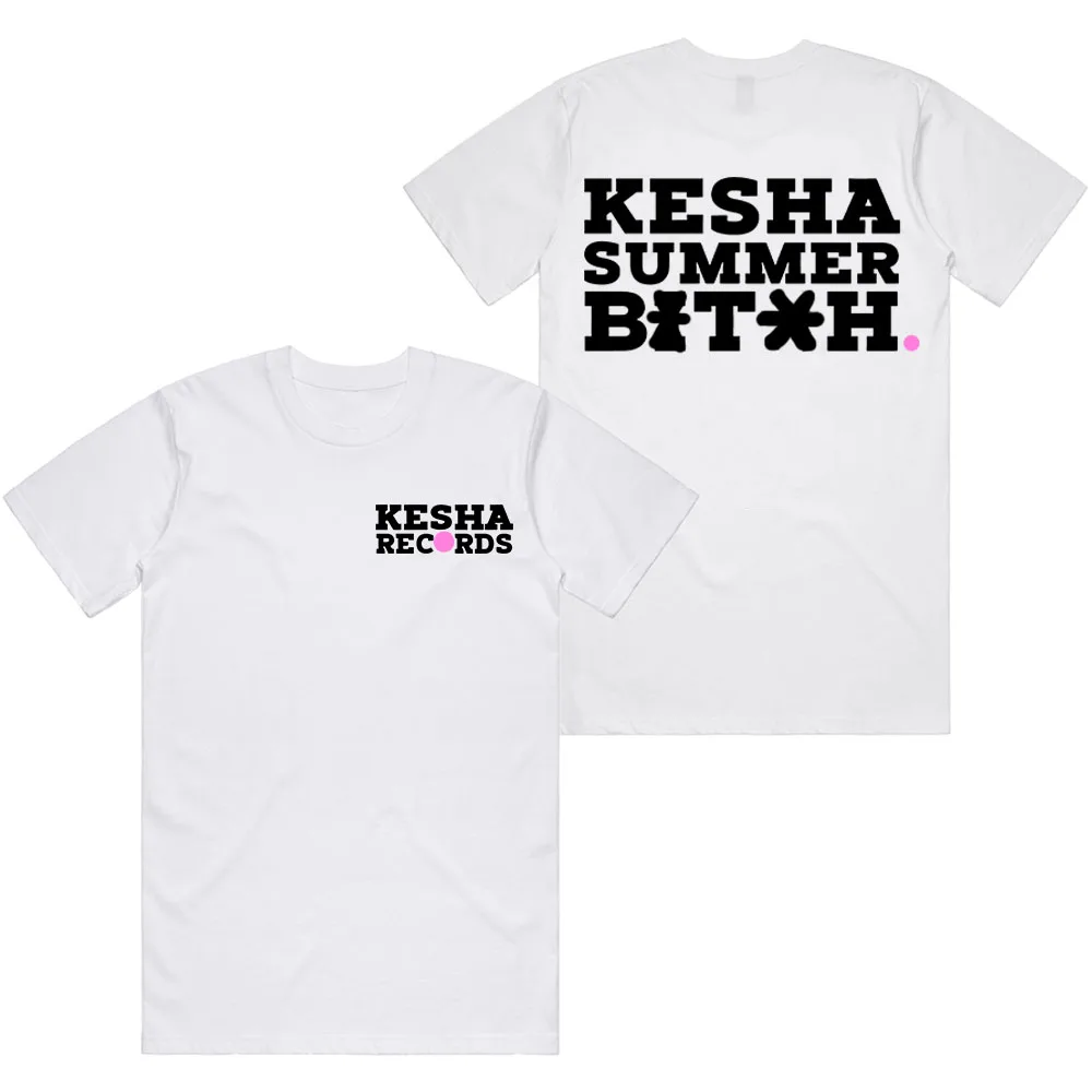 Kesha Records Summer Tee Male Summer Short Sleeve T-shirt Casual Loose Hip Hop Unisex Streetwear Men Clothes Graphic Print Shirt
Kesha Records Summer Tee Male Summer Short Sleeve T-shirt Casual Loose Hip Hop Unisex Streetwear Men Clothes Graphic Print Shirt