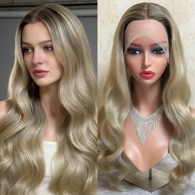Синтетический парик 13x4 Ombre Ash Blonde с HD-кружевом, натуральная линия роста волос, с эффектом baby hair, мягкий длинный парик с волнистыми локонами для вечеринок
Синтетический парик 13x4 Ombre Ash Blonde с HD-кружевом, натуральная линия роста волос, с эффектом baby hair, мягкий длинный парик с волнистыми локонами для вечеринок