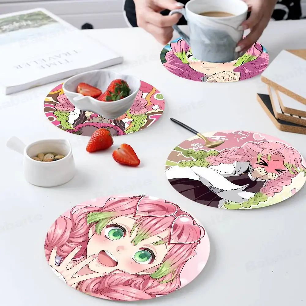 Anime Character Mitsuri Kanroji Natural Wood Coaster Creative Absorbent Cushion Coffee Mug Bowl Cushion Insulation Cushion
Anime Character Mitsuri Kanroji Natural Wood Coaster Creative Absorbent Cushion Coffee Mug Bowl Cushion Insulation Cushion