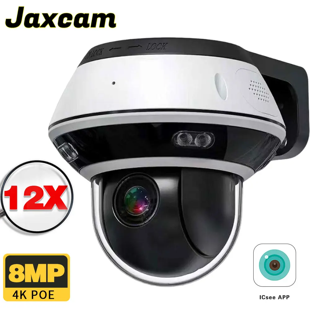 ICsee H.265 4K 8MP Security Protection POE IP Camera Human Detection Outdoor Audio Record Ultra HD Video Surveillanc Dome Camera
ICsee H.265 4K 8MP Security Protection POE IP Camera Human Detection Outdoor Audio Record Ultra HD Video Surveillanc Dome Camera