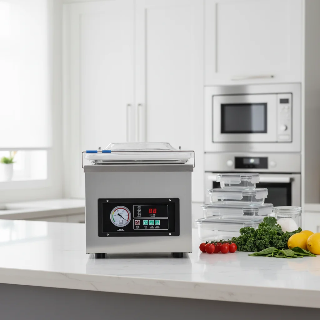 Stainless Steel DZ-260 A3 Table-style Vacuum Packaging Machine Small Model Food Vegetables Fruits Packaging Machine
Stainless Steel DZ-260 A3 Table-style Vacuum Packaging Machine Small Model Food Vegetables Fruits Packaging Machine