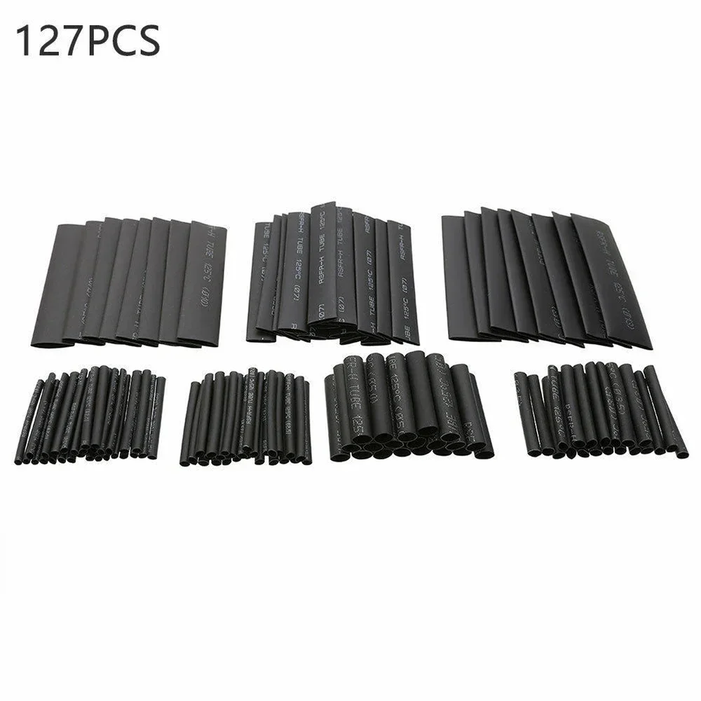 127 Pcs Heat Shrink Tubing Insulation Shrinkable Tube 2:1 Wire Cable Sleeve Kit Heat Shrink Tubes Flame Retardant
127 Pcs Heat Shrink Tubing Insulation Shrinkable Tube 2:1 Wire Cable Sleeve Kit Heat Shrink Tubes Flame Retardant