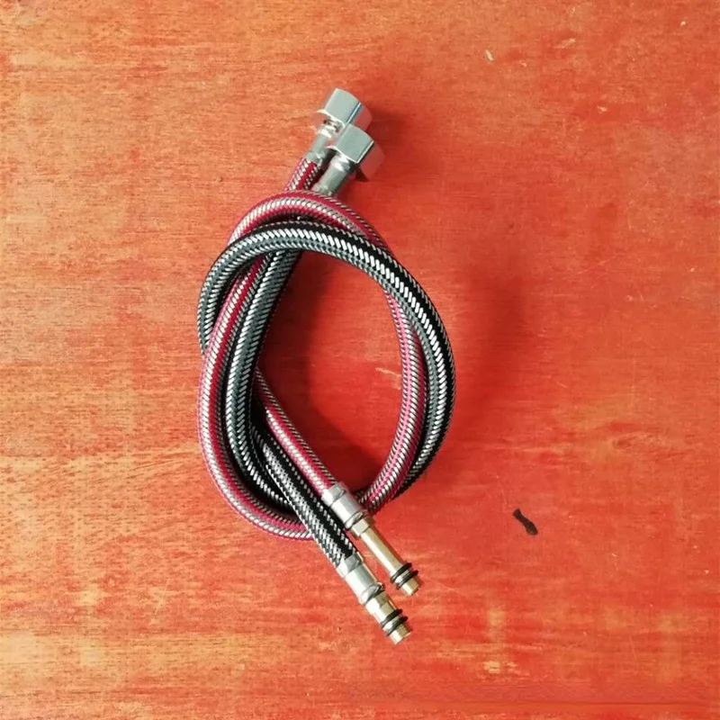 304 Stainless Steel Braided Kitchen Sink Water Inlet Hose Basin Sink Faucet Connection Pointed Water Inlet Pipe Steel Wire Tube
304 Stainless Steel Braided Kitchen Sink Water Inlet Hose Basin Sink Faucet Connection Pointed Water Inlet Pipe Steel Wire Tube