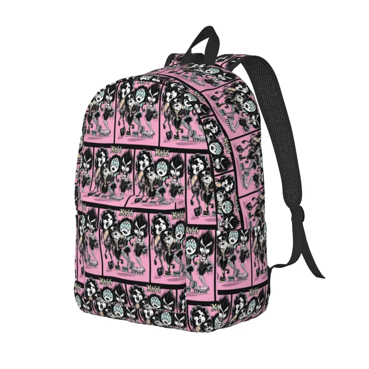 Kiss Rock Metal Band Backpack Daypack Large Capacity Kids BookBag School Bag Shoulder Bags for Boys Girls
Kiss Rock Metal Band Backpack Daypack Large Capacity Kids BookBag School Bag Shoulder Bags for Boys Girls
