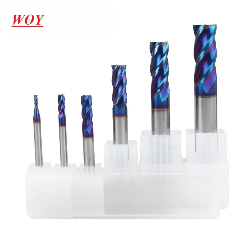 WOY HRC70 4F Milling Cutter Alloy Coating Tungsten Steel Tool Cnc Maching End Mill Milling Cutter Kit Milling Machine Tools
WOY HRC70 4F Milling Cutter Alloy Coating Tungsten Steel Tool Cnc Maching End Mill Milling Cutter Kit Milling Machine Tools