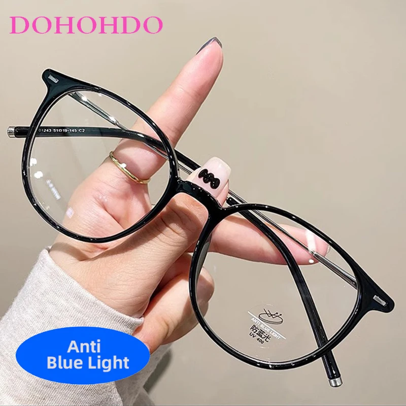 Classic Brand Designer Oval Optical Glasses Men And Women Fashion Trendy Luxury Computer Anti-Blue Light Protection Spectacle
Classic Brand Designer Oval Optical Glasses Men And Women Fashion Trendy Luxury Computer Anti-Blue Light Protection Spectacle