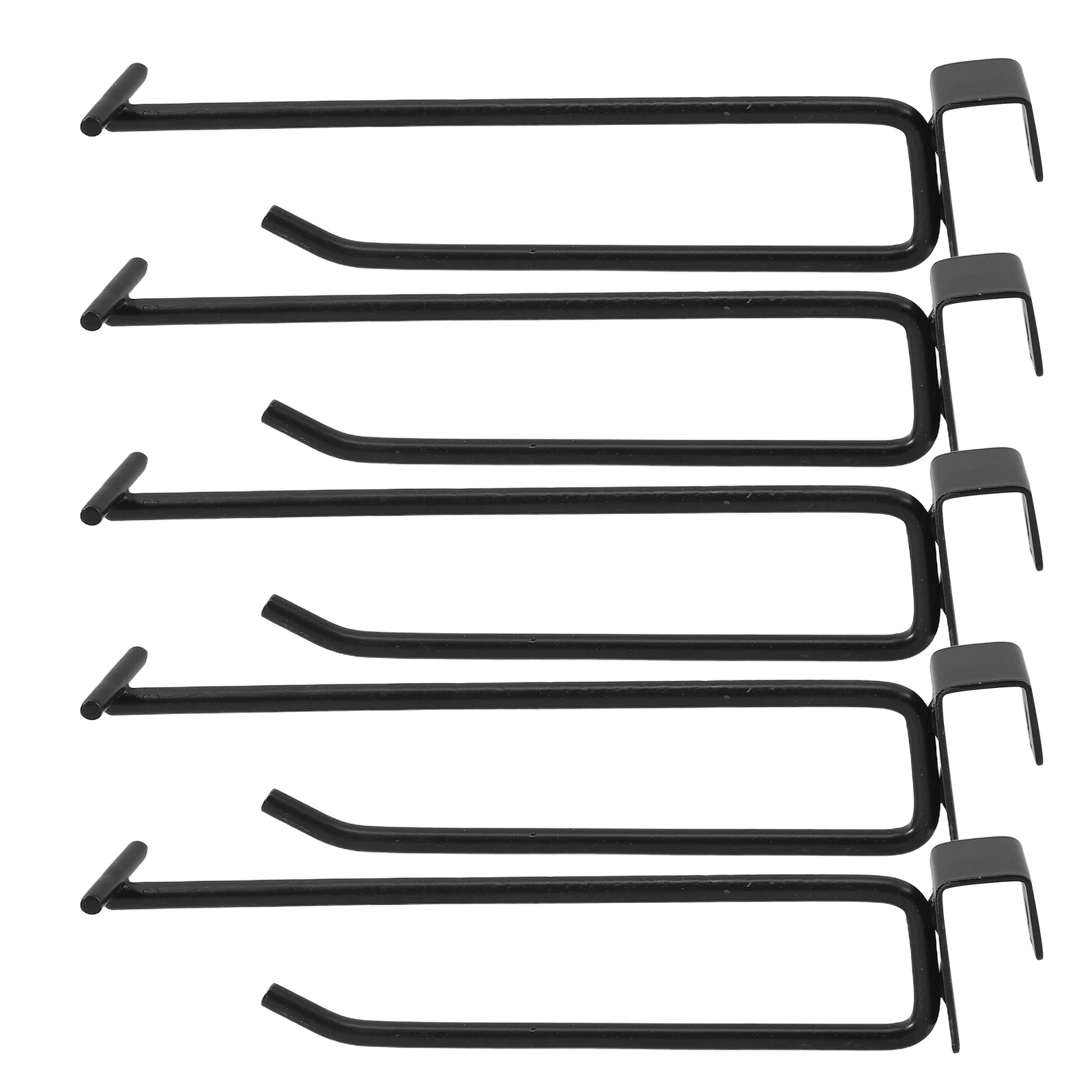 5Pcs ShelfHooks HeavyDuty FarmhouseWall DoubleSided BlackStainlessSteel RailHooks StraightHanging MultipurposeStorage Rack
5Pcs ShelfHooks HeavyDuty FarmhouseWall DoubleSided BlackStainlessSteel RailHooks StraightHanging MultipurposeStorage Rack