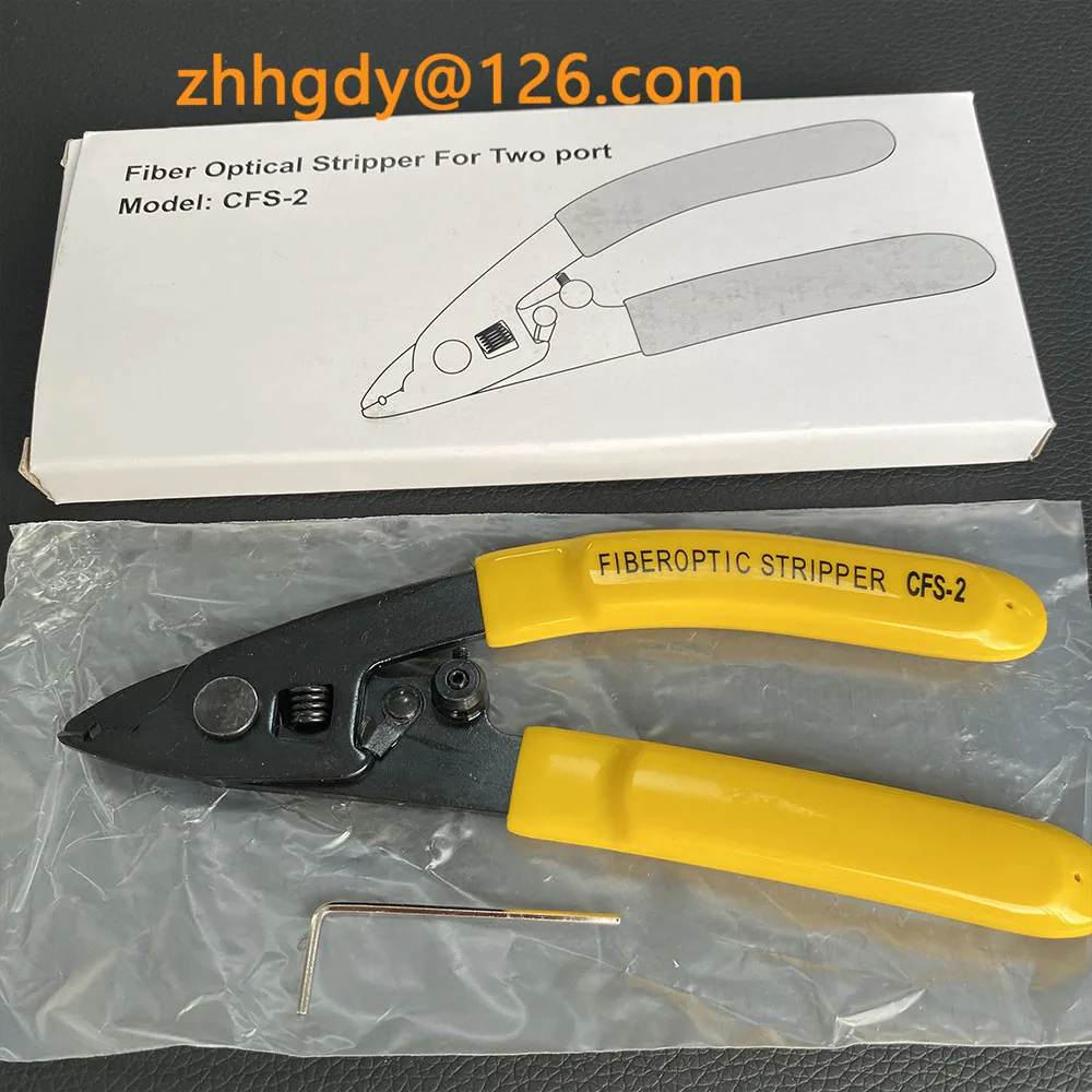 CFS-2 double-mouthed pliers peeling pliers CFS2 coating stripper fiber cutting knife cold splicing tool
CFS-2 double-mouthed pliers peeling pliers CFS2 coating stripper fiber cutting knife cold splicing tool