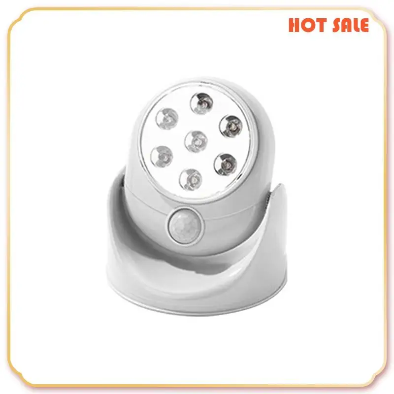 ABFA 7 LED Wireless 360 Degrees Rotation Motion Activated Sensor Automatic Infrared Lamp Wall Lamp
ABFA 7 LED Wireless 360 Degrees Rotation Motion Activated Sensor Automatic Infrared Lamp Wall Lamp