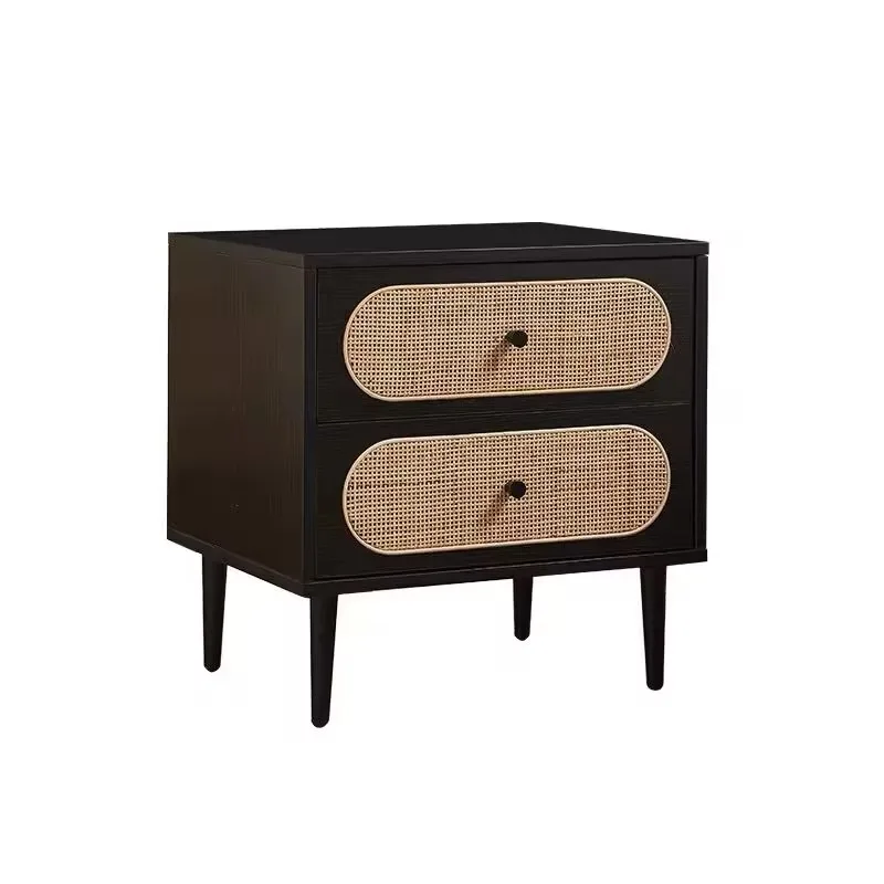 #Vintage Black Art Bedside Table Bedroom Nordic Cabinet Storage Bedside Table Rattan Drawers Modern Mesa De Cabeceira Furniture
#Vintage Black Art Bedside Table Bedroom Nordic Cabinet Storage Bedside Table Rattan Drawers Modern Mesa De Cabeceira Furniture