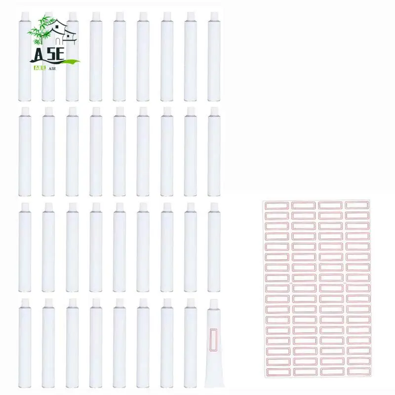 A05E-36Pcs Empty Aluminum Paint Tubes 20 Ml Blank Aluminum Tube Empty Toothpaste Paint Tubes For Oil Paint
A05E-36Pcs Empty Aluminum Paint Tubes 20 Ml Blank Aluminum Tube Empty Toothpaste Paint Tubes For Oil Paint