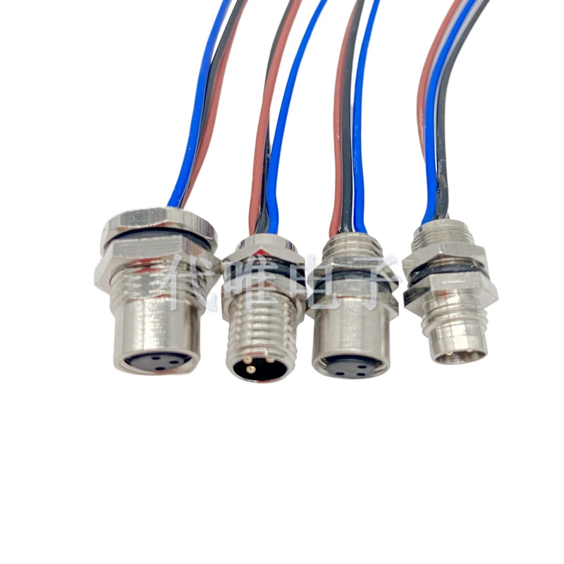 10pcs/pack M8 Sensor Connector 20cm Glue/Weld wire terminal Plugs and Sockets Solar Mechanical Panel Mounted Soldering 34568P
10pcs/pack M8 Sensor Connector 20cm Glue/Weld wire terminal Plugs and Sockets Solar Mechanical Panel Mounted Soldering 34568P