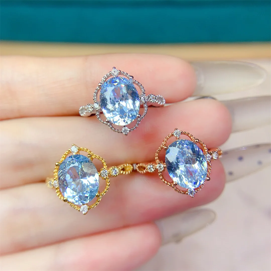 Exquisite Natural Topaz Sterling Silver S925 Ring for Women Sparkling Elegance for Parties Daily Wear
Exquisite Natural Topaz Sterling Silver S925 Ring for Women Sparkling Elegance for Parties Daily Wear