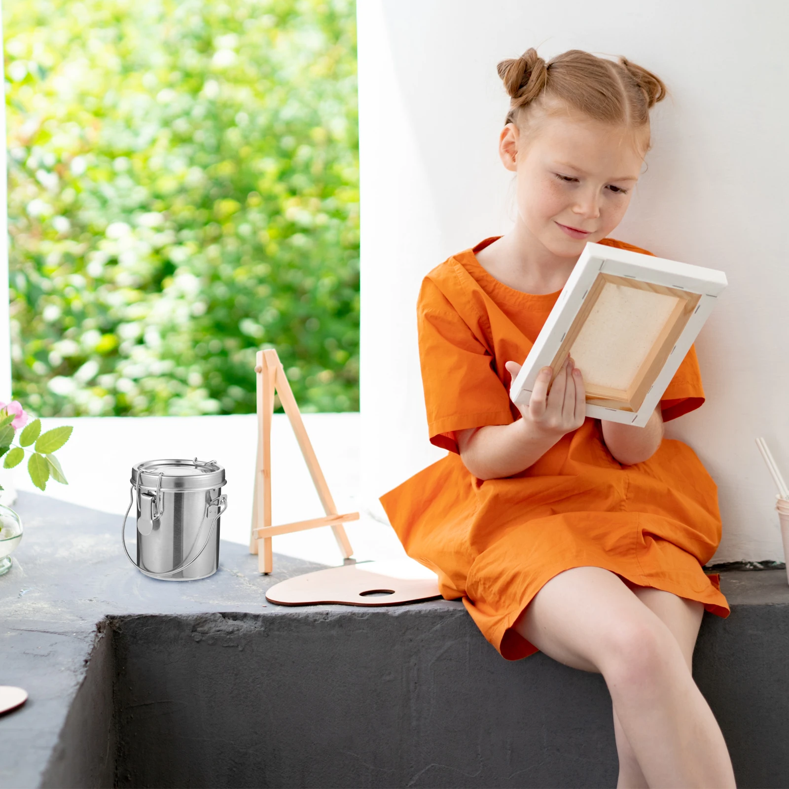 1Pcs Painting Brush Washing Bucket Stainless Steel Artist for Oil Paint Cleaning Portable Pen Washer for Art Students
1Pcs Painting Brush Washing Bucket Stainless Steel Artist for Oil Paint Cleaning Portable Pen Washer for Art Students