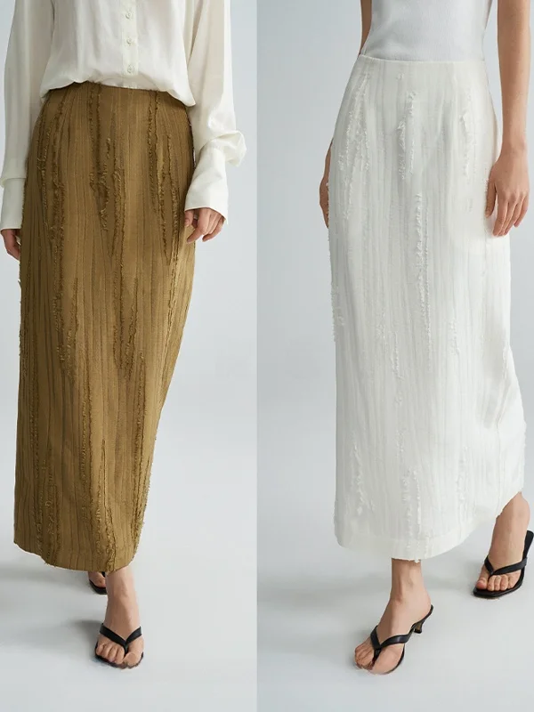 High Waist A-Line Straight Midi Skirt Slimming Women's Summer Spring New Style Commute Friendly Breathable Natural Fiber
High Waist A-Line Straight Midi Skirt Slimming Women's Summer Spring New Style Commute Friendly Breathable Natural Fiber