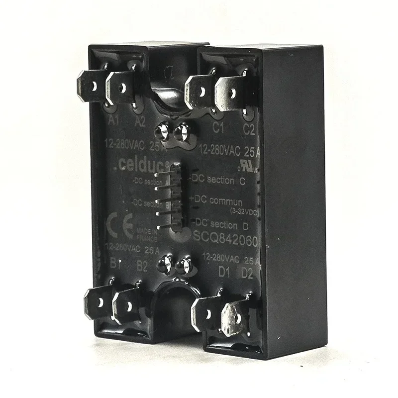 Syde Celduc – relais à semi-conducteurs 4 pôles, 1 pièce, SCQ842060, objet réel
Syde Celduc – relais à semi-conducteurs 4 pôles, 1 pièce, SCQ842060, objet réel