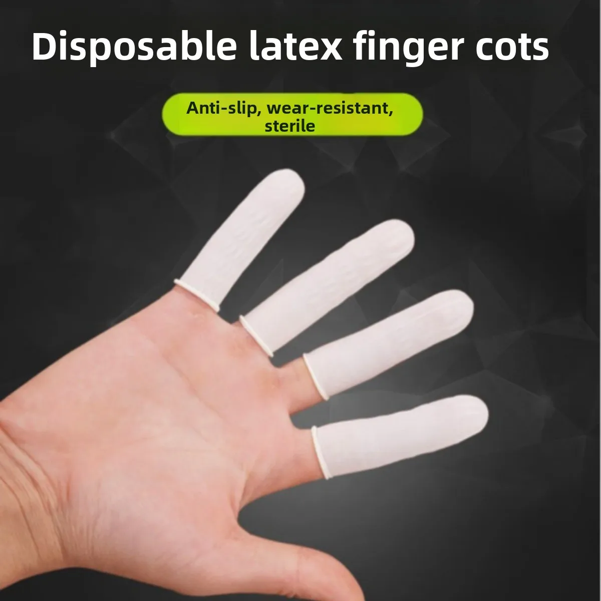 Premium Rubber Finger Tips - Durable Single-Use Covers for Beauty, Tattoo & Laboratory Use Nail Art & Medical Exams
Premium Rubber Finger Tips - Durable Single-Use Covers for Beauty, Tattoo & Laboratory Use Nail Art & Medical Exams
