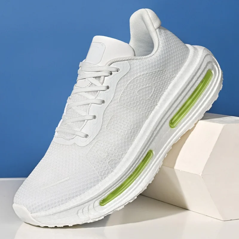 Fashion Lace Up Comfortable Men Mesh Breathable Tennis Shoes Soft Thick Soled Women Outdoor Running Shoes Unisex Sports Shoes
Fashion Lace Up Comfortable Men Mesh Breathable Tennis Shoes Soft Thick Soled Women Outdoor Running Shoes Unisex Sports Shoes