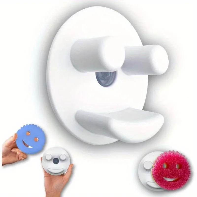 1 шт. многофункциональная кухонная полка с улыбающимся держателем губки для раковины и ванной комнаты
1 шт. многофункциональная кухонная полка с улыбающимся держателем губки для раковины и ванной комнаты