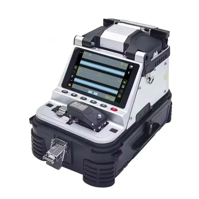 Signal Fire Fiber Optical AI-20 Fusion Splicer Automatic Optic Splicing Machine Fiber Equipment With OPM VFL
Signal Fire Fiber Optical AI-20 Fusion Splicer Automatic Optic Splicing Machine Fiber Equipment With OPM VFL