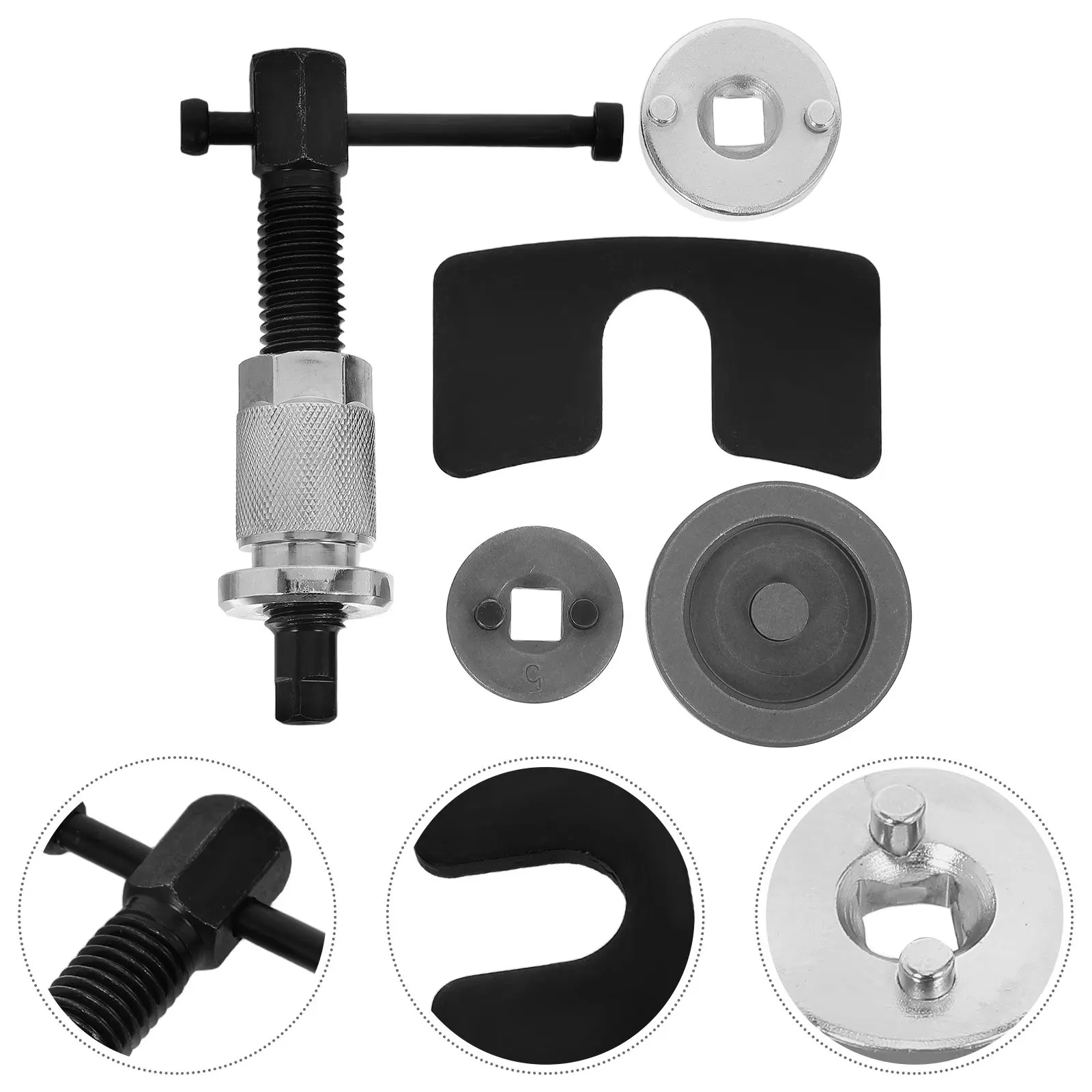 1Set Brake Caliper Compression Tool Sturdy Long Life Disc Brake Pad Spreader Tool Suitable for European Japanese Cars
1Set Brake Caliper Compression Tool Sturdy Long Life Disc Brake Pad Spreader Tool Suitable for European Japanese Cars