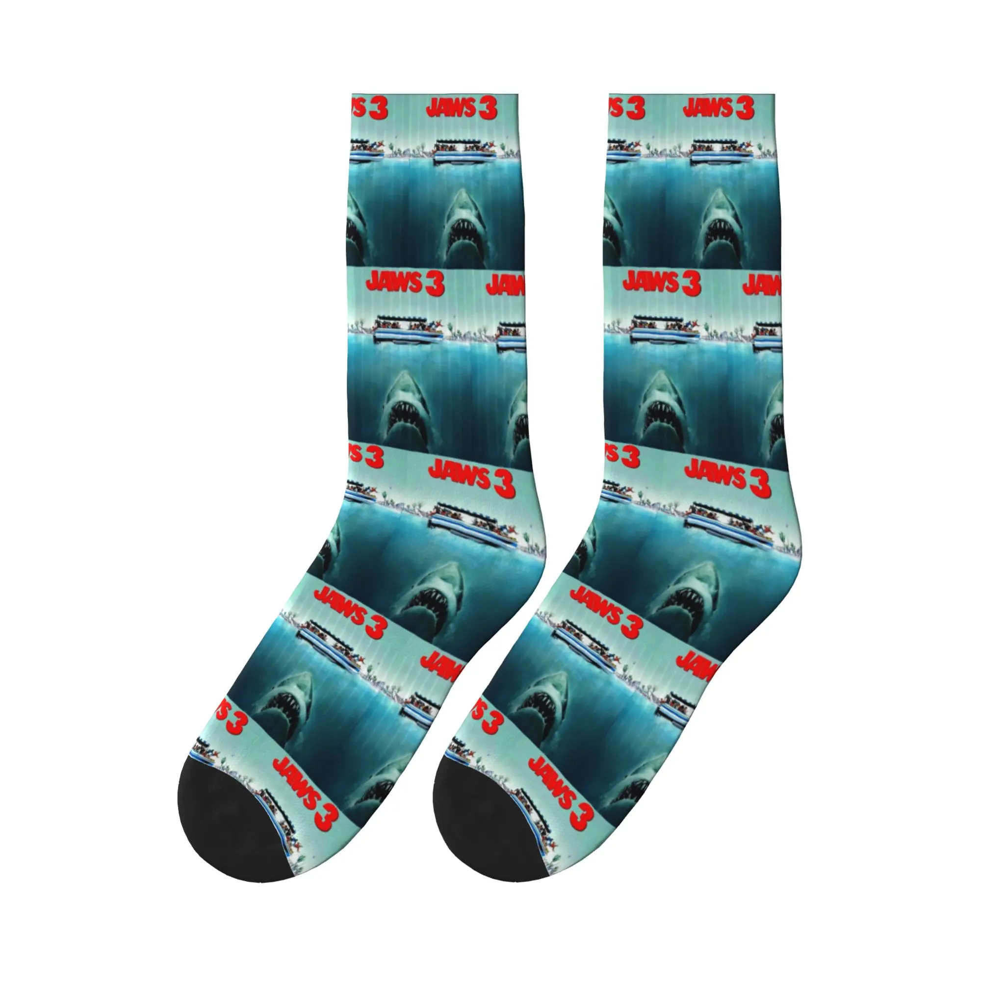 Jaws Horror Movie Sports Socks High Quality Stockings All Season Long Socks for Man's Woman's Christmas Gifts
Jaws Horror Movie Sports Socks High Quality Stockings All Season Long Socks for Man's Woman's Christmas Gifts