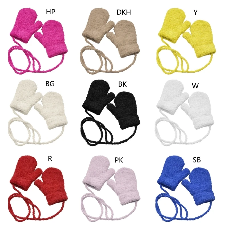 Children Full Finger Gloves Windproof Baby Warm Mittens Toddler Outdoor Gloves with Long Rope for 1-3 Years Old G99C
Children Full Finger Gloves Windproof Baby Warm Mittens Toddler Outdoor Gloves with Long Rope for 1-3 Years Old G99C