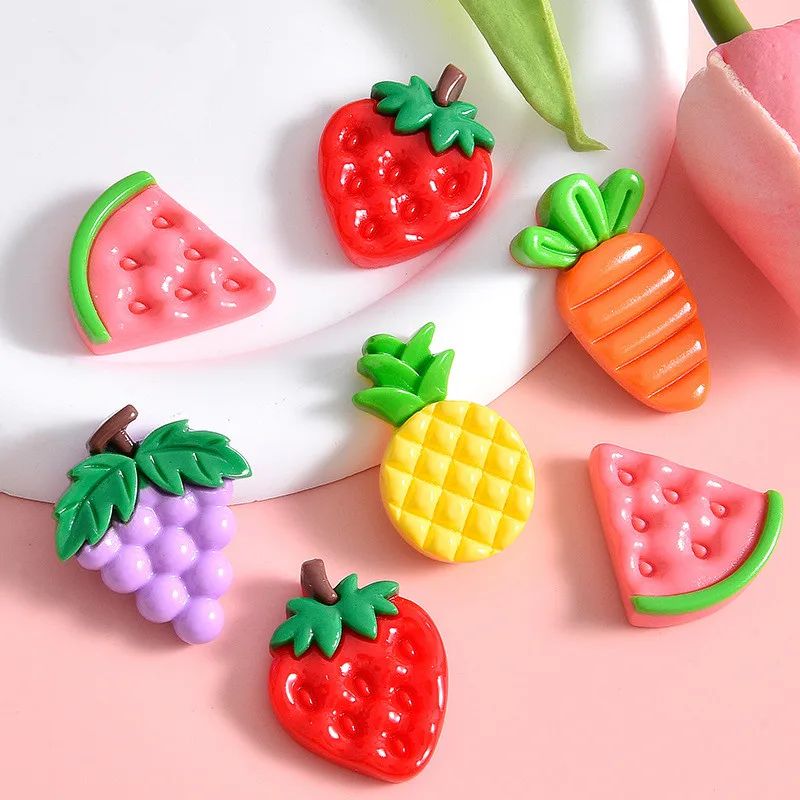 10Pcs Cartoon Food Plaything Fruit DIY Icebox Shoes Hat Barrette Mobile Phone Case Decoration Cream Glue Flat Back Resin
10Pcs Cartoon Food Plaything Fruit DIY Icebox Shoes Hat Barrette Mobile Phone Case Decoration Cream Glue Flat Back Resin