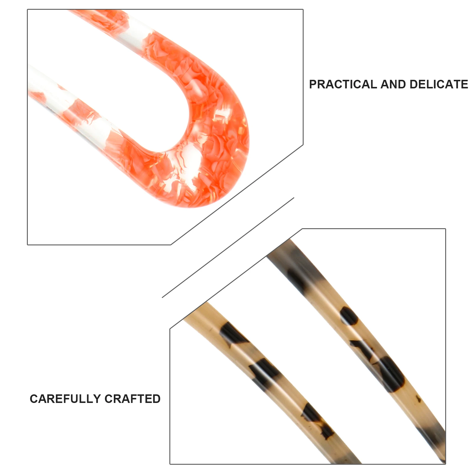 5Pcs Elegant Hairpins Vintage U-Shaped Acetate Hair Sticks Retro Women Headdress Party Festival Travel Daily Vintage Hair Forks
5Pcs Elegant Hairpins Vintage U-Shaped Acetate Hair Sticks Retro Women Headdress Party Festival Travel Daily Vintage Hair Forks