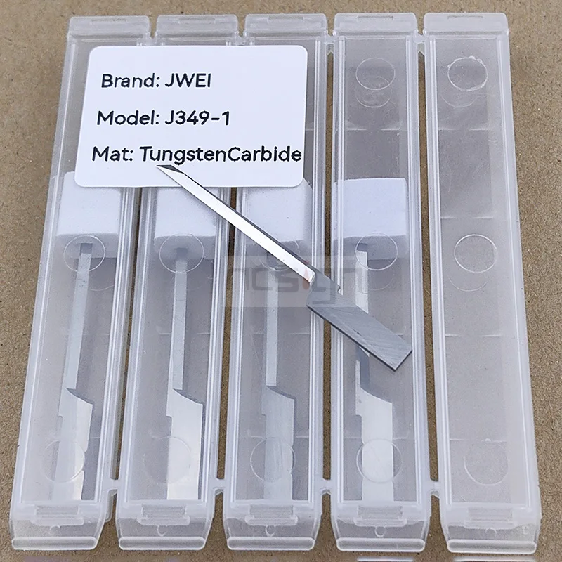 2PCS JWEI J349-1 Tungsten Carbide Oscillating Blade Leather Cutting Machine Knife Vibrating Blades CNC Cutter
2PCS JWEI J349-1 Tungsten Carbide Oscillating Blade Leather Cutting Machine Knife Vibrating Blades CNC Cutter