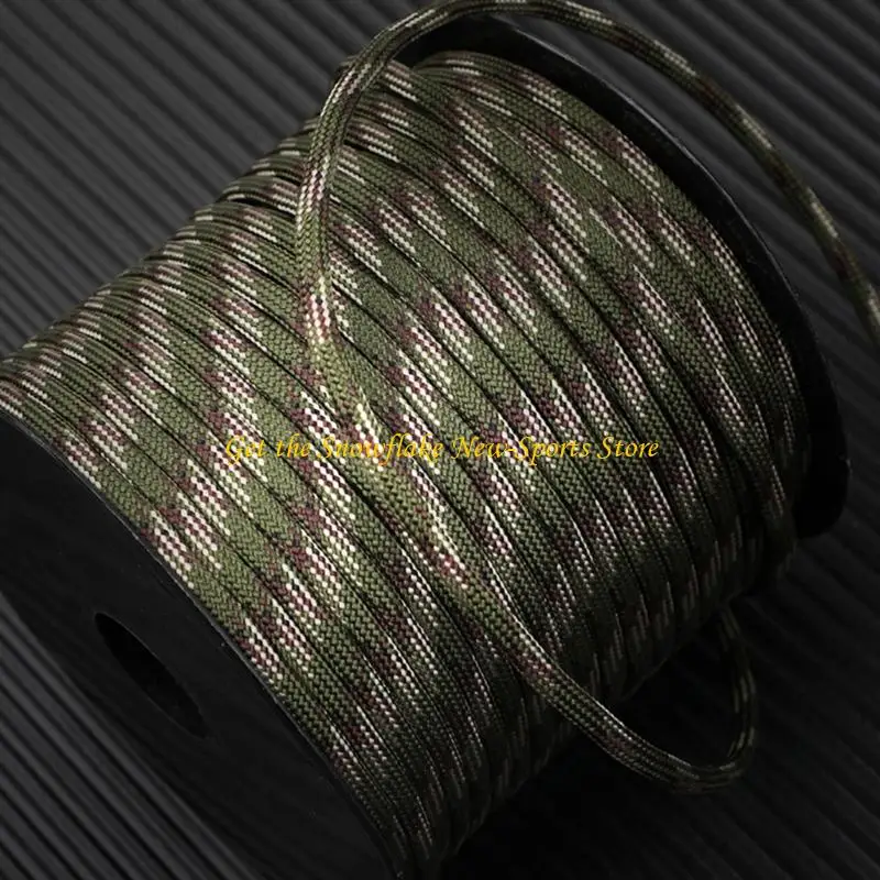 E56D Outdoor Camping Tent Canopies Rope 9 Cores 4mm Paracord Rope Lanyard Braided Rope
E56D Outdoor Camping Tent Canopies Rope 9 Cores 4mm Paracord Rope Lanyard Braided Rope