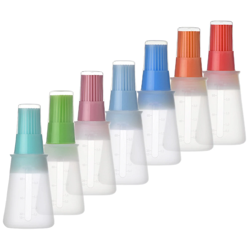 7pcs Silicone Oil Bottle Brush Lid Holder Barbecue Seasoning Kitchen Tools Oil Storage Containers Basting Bottles
7pcs Silicone Oil Bottle Brush Lid Holder Barbecue Seasoning Kitchen Tools Oil Storage Containers Basting Bottles