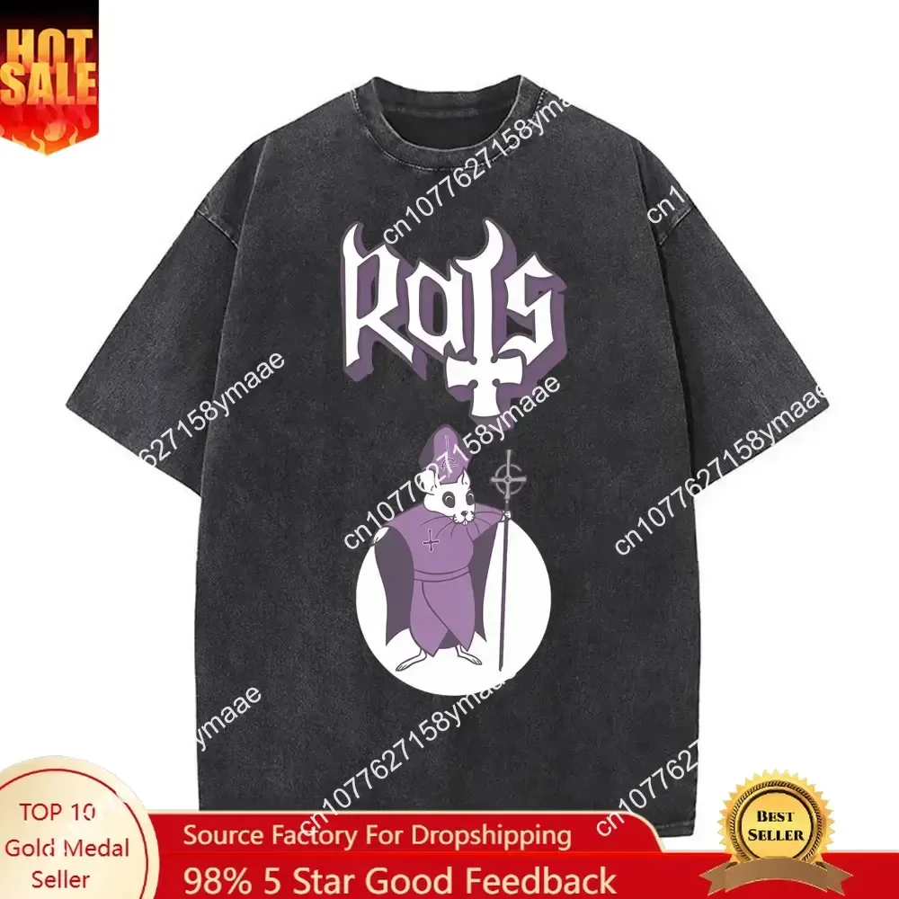 Washed Vintage Rat Parent Funny Meme Artwork Band Ghost T Shirts Men Women Metal Rock Music T-shirts Male Pure Cotton Oversized
Washed Vintage Rat Parent Funny Meme Artwork Band Ghost T Shirts Men Women Metal Rock Music T-shirts Male Pure Cotton Oversized