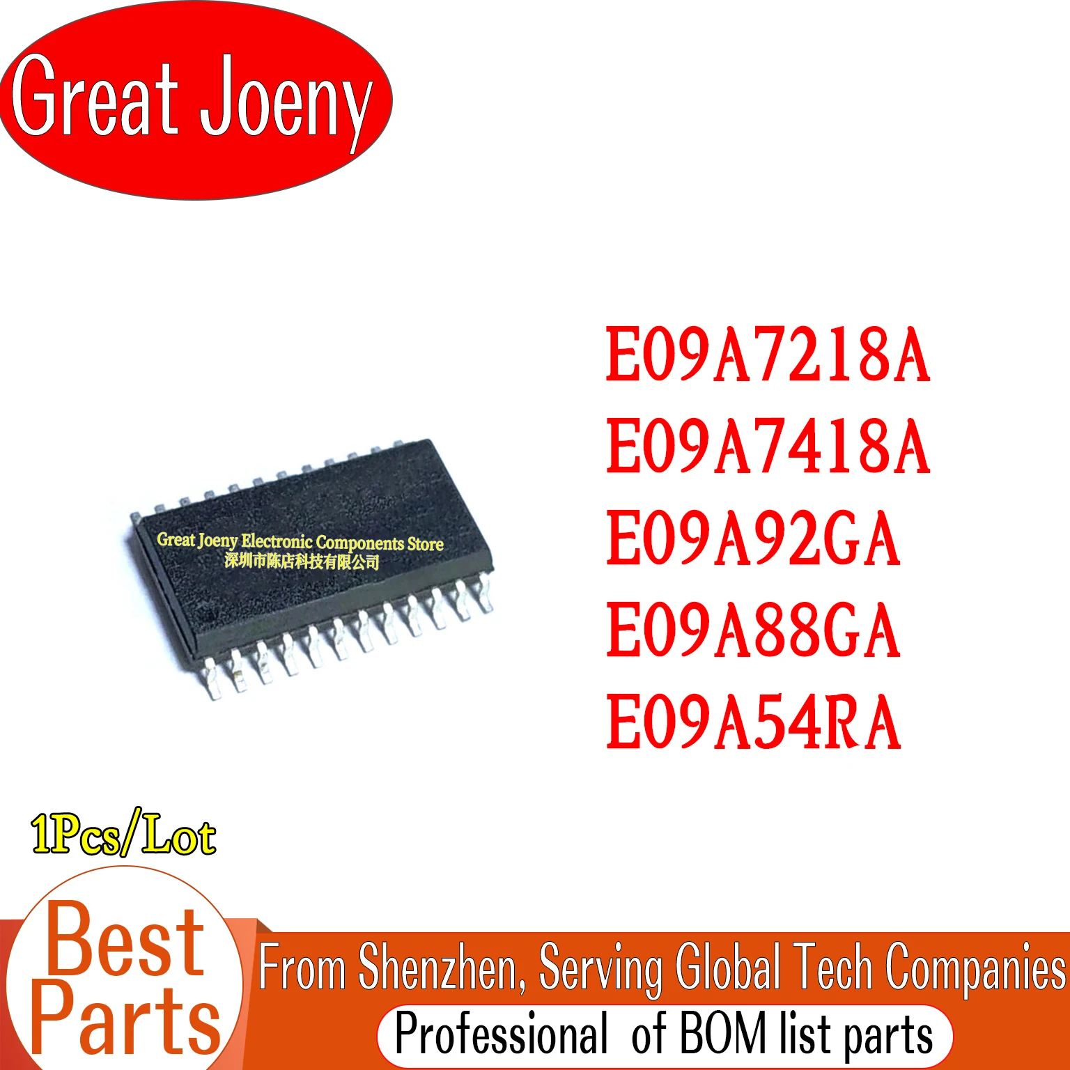 (1piece)100% New E09A7218A E09A7418A E09A92GA E09A88GA E09A54RA sop-24
(1piece)100% New E09A7218A E09A7418A E09A92GA E09A88GA E09A54RA sop-24