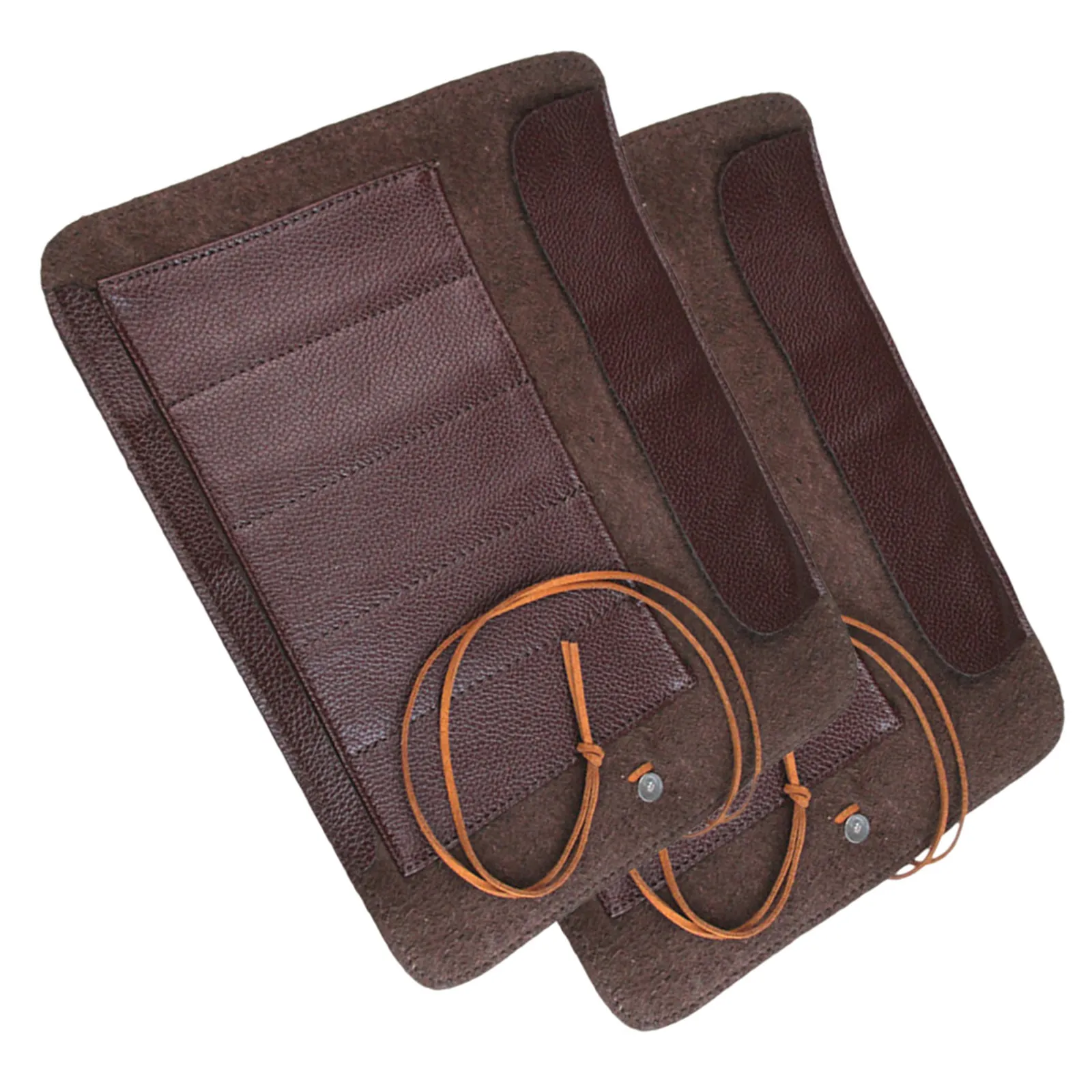 Набор из 2-х рулонных сумок для инструментов для резки уплотнителей, премиум-класса, с имитацией резьбы, портативный органайзер с несколькими карманами, коричневый
Набор из 2-х рулонных сумок для инструментов для резки уплотнителей, премиум-класса, с имитацией резьбы, портативный органайзер с несколькими карманами, коричневый