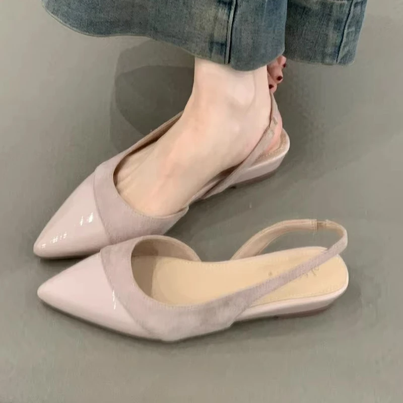 Pointed Toe Women Sandals Flats Elegant Sexy Shoes Fashion Woman Slippers Summer 2025 New Luxury Designer Dress Zapatos De Mujer
Pointed Toe Women Sandals Flats Elegant Sexy Shoes Fashion Woman Slippers Summer 2025 New Luxury Designer Dress Zapatos De Mujer