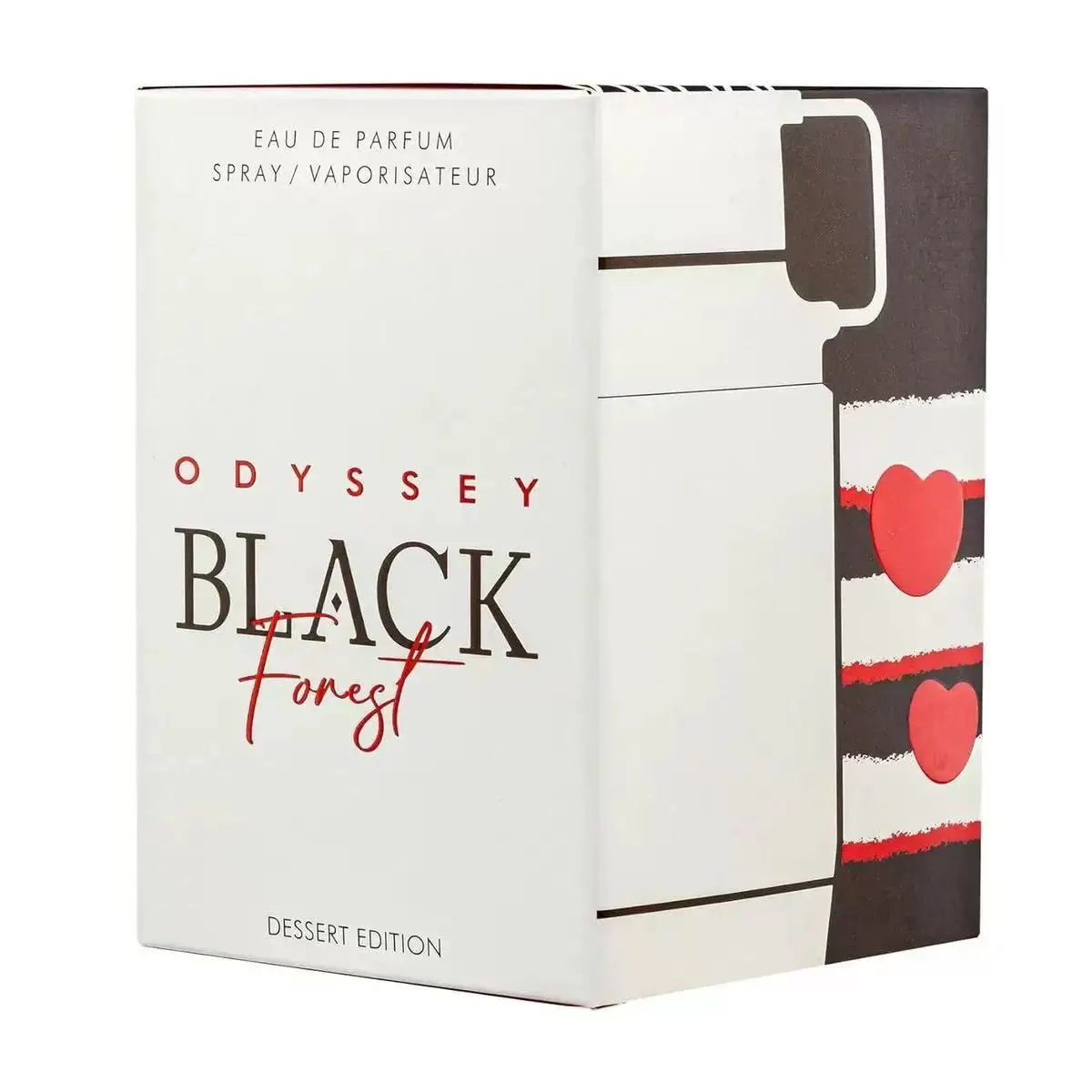 Armaf Odyssey Black Forest EDP 100ml (3.4 fl oz), Gourmand Chocolate Cherry Fragrance, Dessert Edition
Armaf Odyssey Black Forest EDP 100ml (3.4 fl oz), Gourmand Chocolate Cherry Fragrance, Dessert Edition