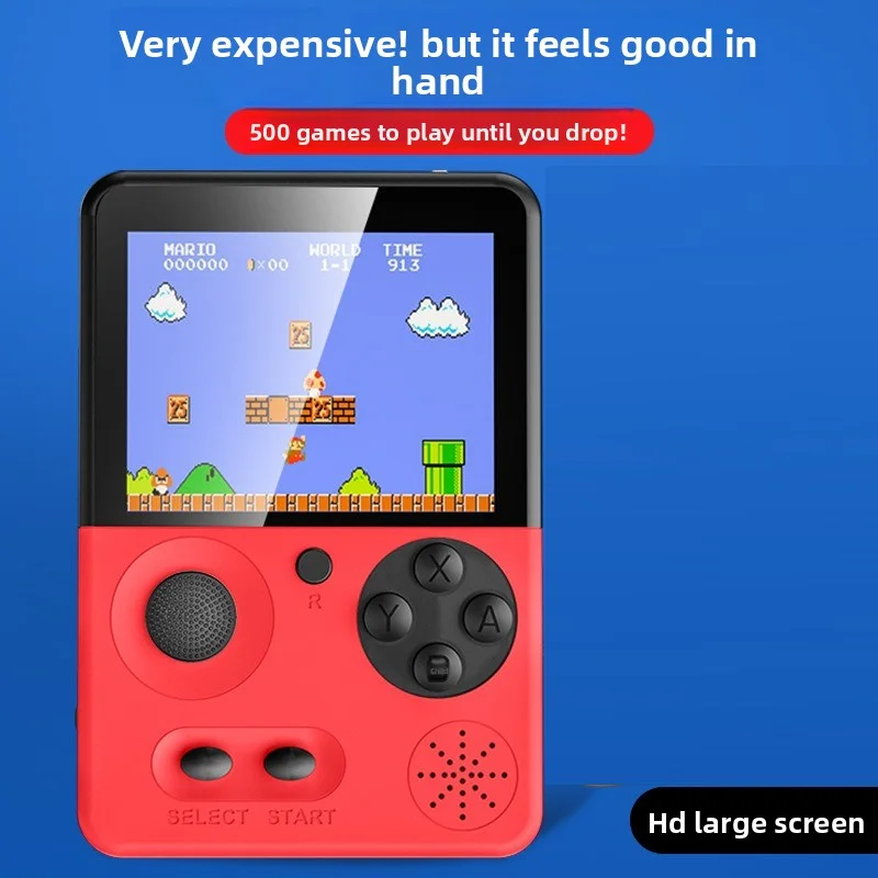 New joystick handheld game console for children and students, 500-in-1 retro toy, 1 mini nostalgic handheld game console
New joystick handheld game console for children and students, 500-in-1 retro toy, 1 mini nostalgic handheld game console